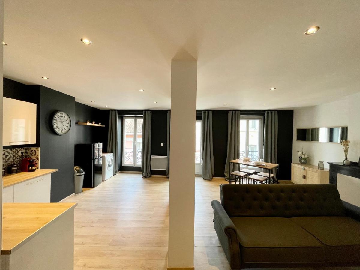Spacieux Appartement Lumineux Coeur De Ville Pamiers Eksteriør bilde